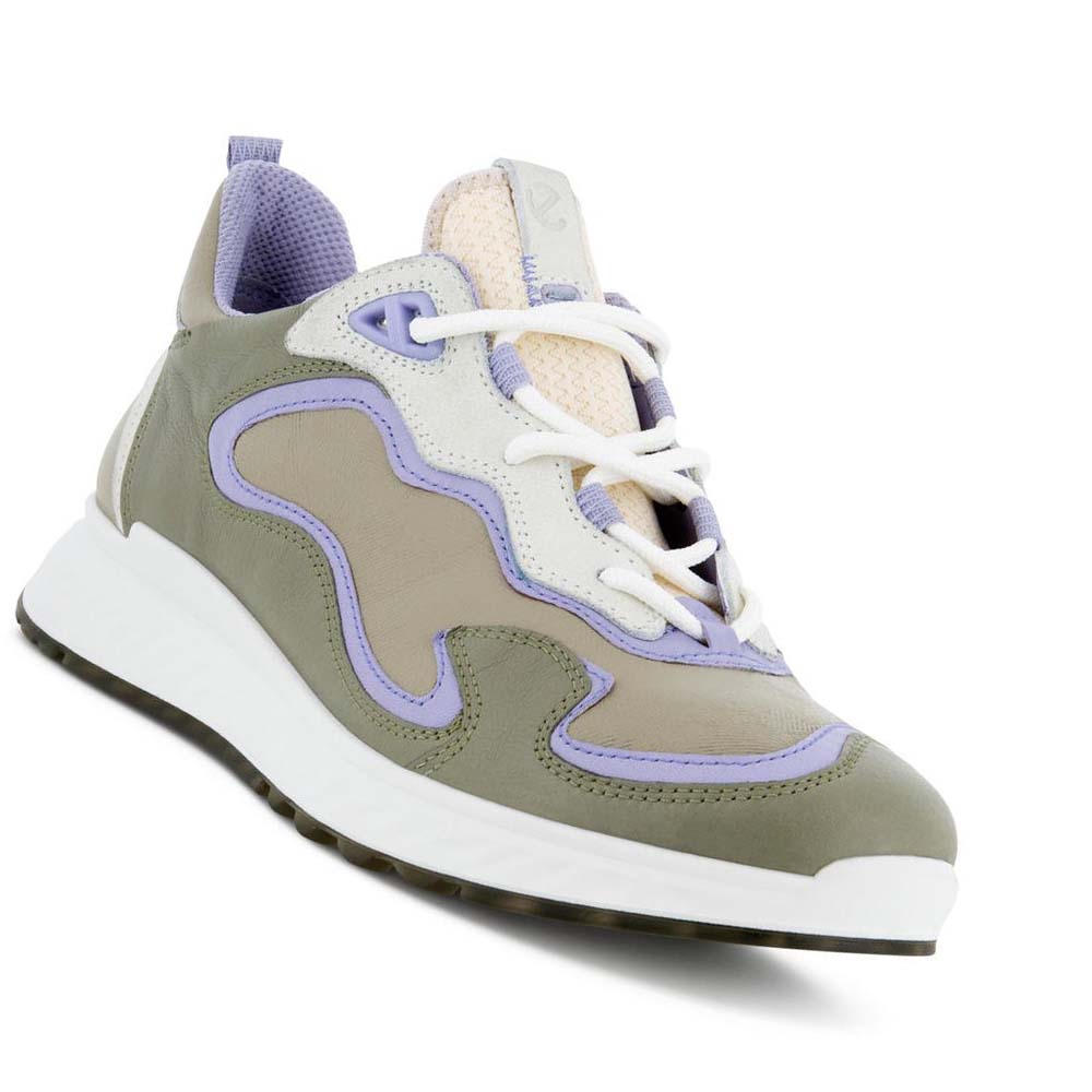 Women's Ecco St.1 Laced Sneakers Multicolor | Canada 256JPQ